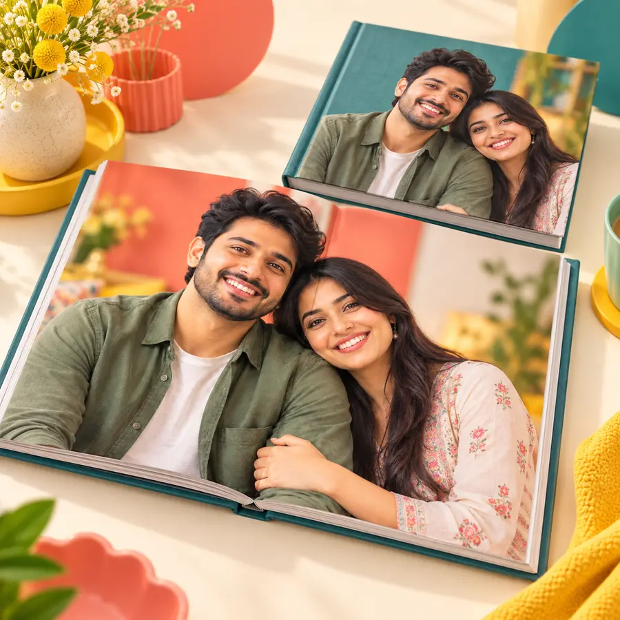 Personalised photo album demo